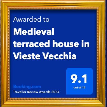 Medieval Terraced House In Vieste Vecchia Экстерьер фото